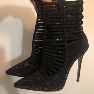 Rene Caovilla high heel boots size 38.5